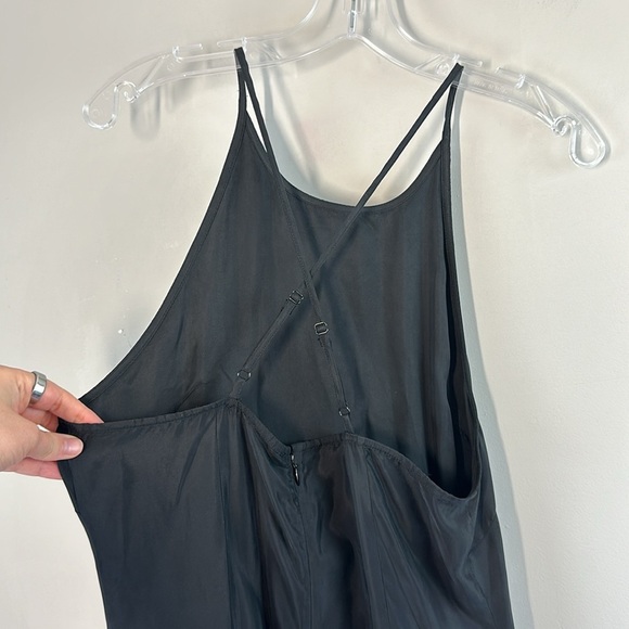 NWT New with Tag Madewell Crisscross Midi Slip Dress in Cupro-Blend Size 8 - Picture 12 of 15